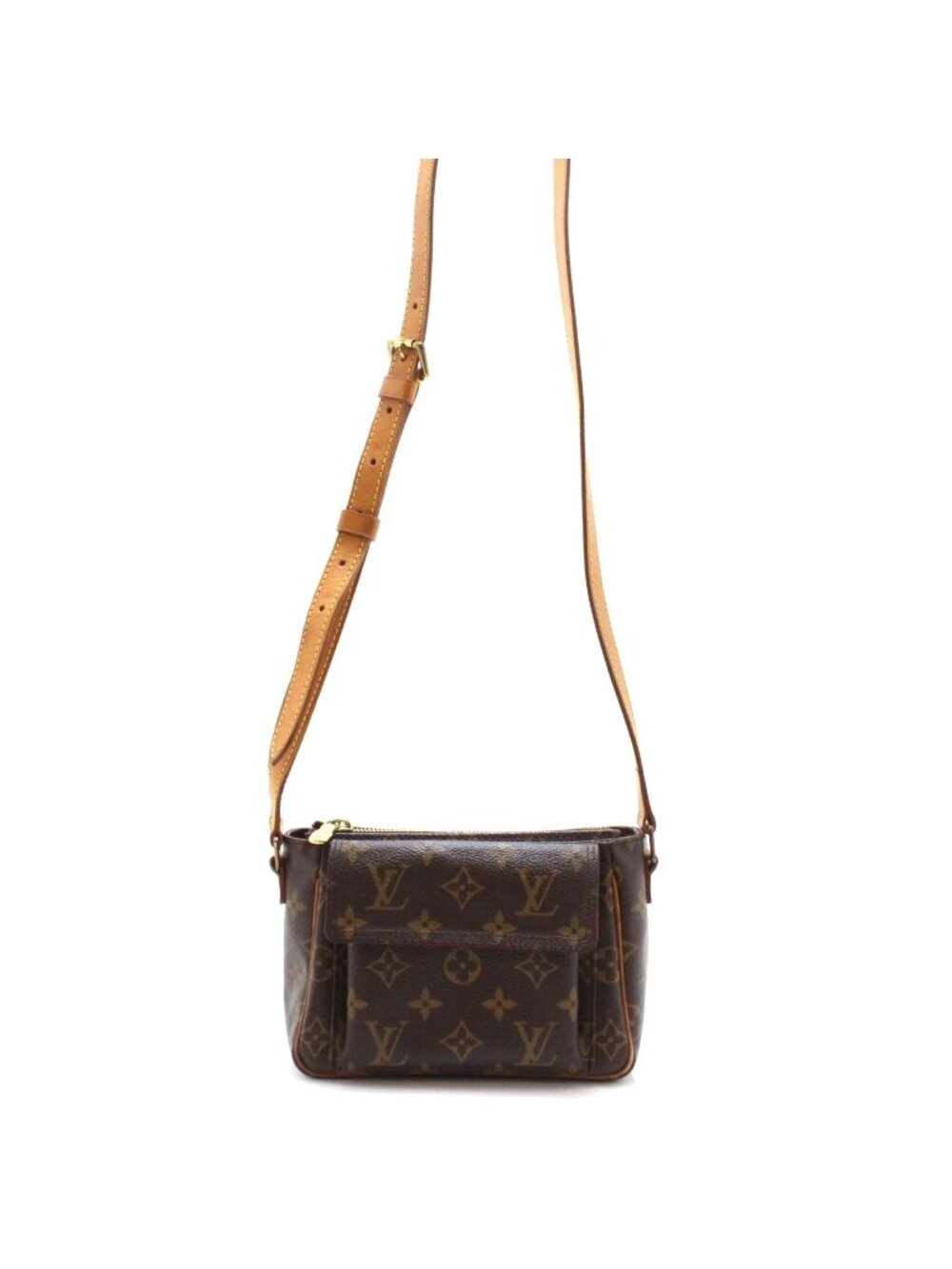 Louis Vuitton Viva-Cite PM Shoulder Bag Monogram Canvas